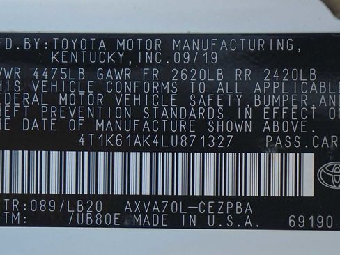 Used 2020 Toyota Camry XSE image 30