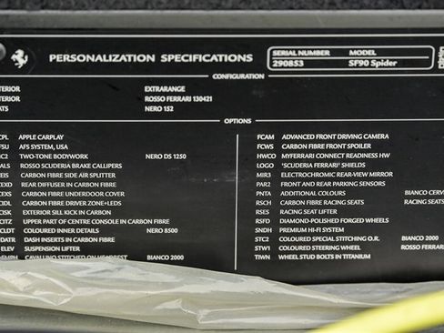 Used 2023 Ferrari SF90 Spider AWD/4WD image 18