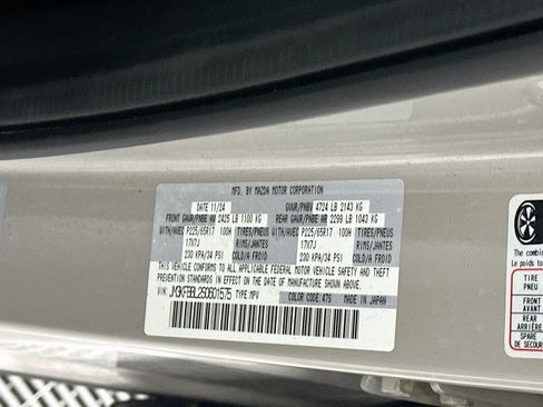 Used 2025 MAZDA CX-5 AWD 2.5 S w/ Select Package image 12