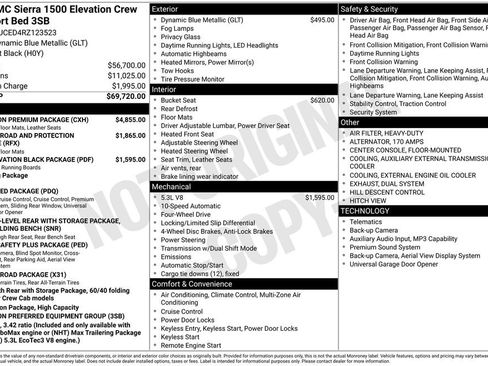 Used 2024 GMC Sierra 1500 Elevation w/ Elevation Premium Package AWD/4WD image 9