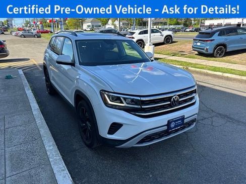 Certified 2023 Volkswagen Atlas SE w/ Panoramic Sunroof Package AWD/4WD image 2