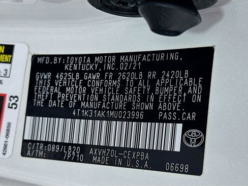 Used 2021 Toyota Camry XSE w/ Cold Weather Package image 31