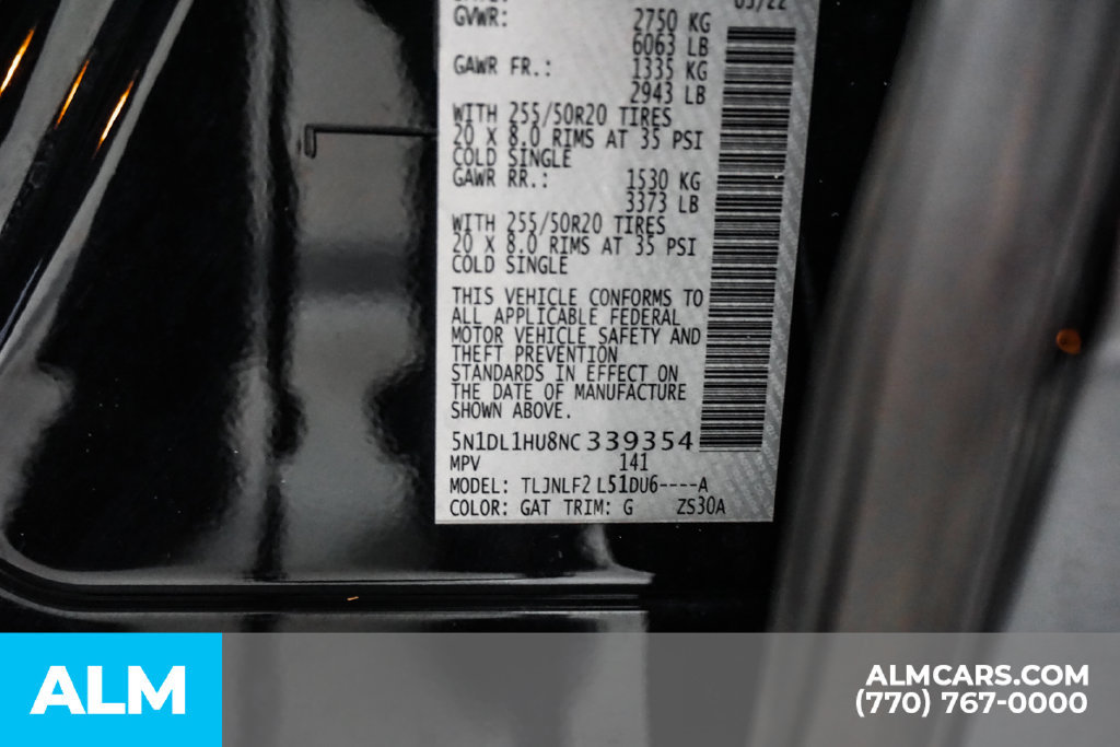 Used 2022 INFINITI QX60 Autograph w/ Cargo Package AWD/4WD image 69