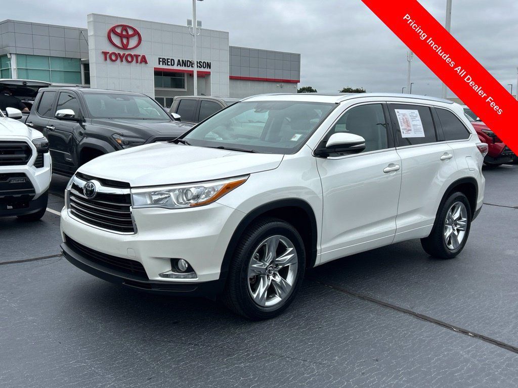Used 2016 Toyota Highlander Limited Platinum FWD image 1