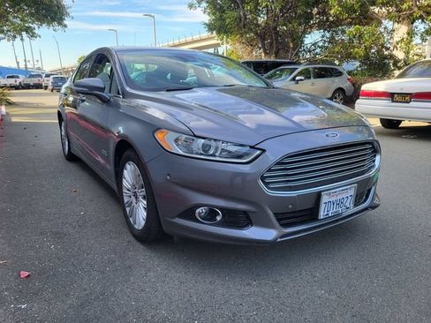 Used 2014 Ford Fusion Energi Titanium w/ Driver Assist Package FWD image 1