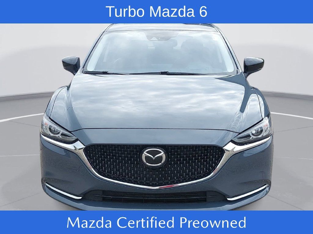 Certified 2021 MAZDA MAZDA6 Carbon Edition FWD image 2