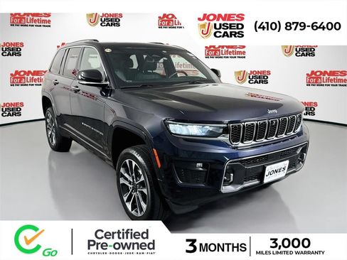 Used 2023 Jeep Grand Cherokee Overland w/ Adv Protech Group III AWD/4WD image 1