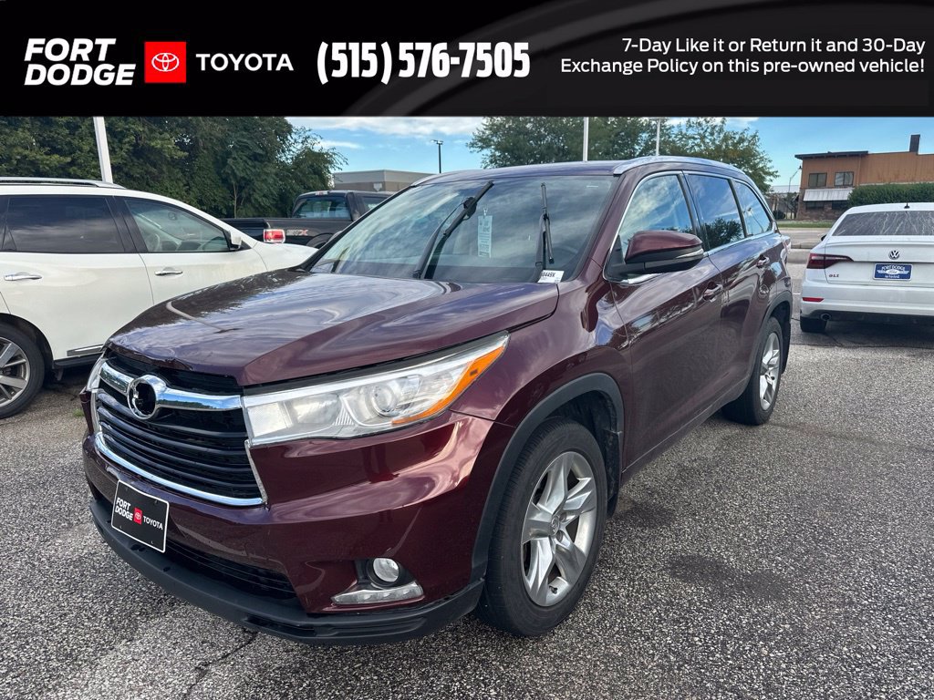 Used 2015 Toyota Highlander Limited AWD/4WD image 1