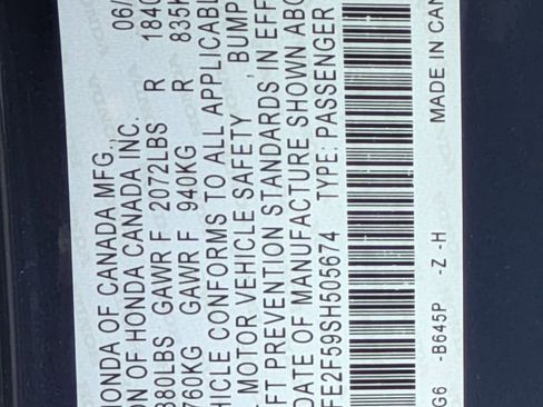 Certified 2025 Honda Civic Sport image 25