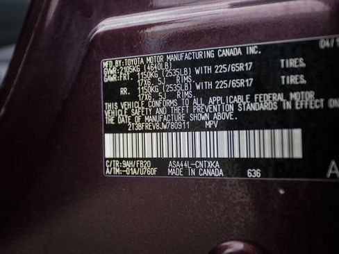 Used 2018 Toyota RAV4 LE w/ All Weather Liner Package AWD/4WD image 66