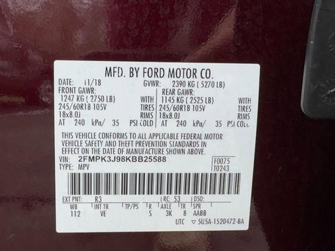 Used 2019 Ford Edge SEL w/ Equipment Group 201A image 22