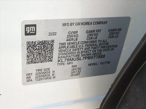 Used 2023 Chevrolet TrailBlazer RS w/ Sun and Liftgate Package image 25