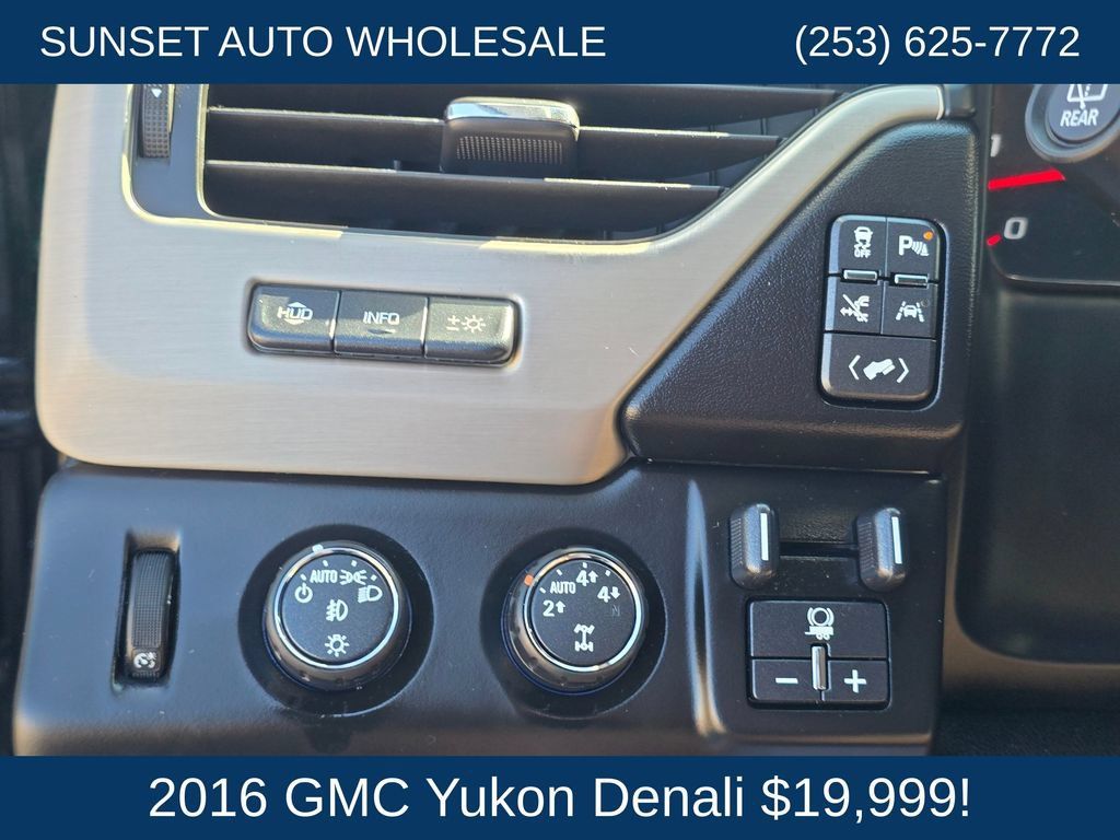 Used 2016 GMC Yukon Denali w/ Open Road Package AWD/4WD image 33