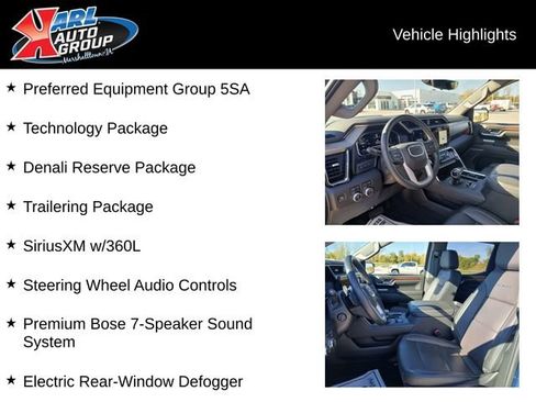 Certified 2024 GMC Sierra 1500 Denali w/ Denali Reserve Package image 2