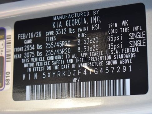 New 2026 Kia Sorento SX Prestige image 41