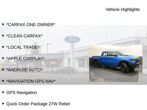 Used 2024 RAM 1500 Rebel w/ Rebel Level 1 Equipment Group image 19