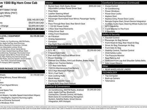 Used 2022 RAM 1500 Big Horn AWD/4WD image 52