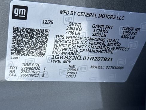 New 2026 GMC Yukon XL Denali w/ Sun & Power Step Package image 38