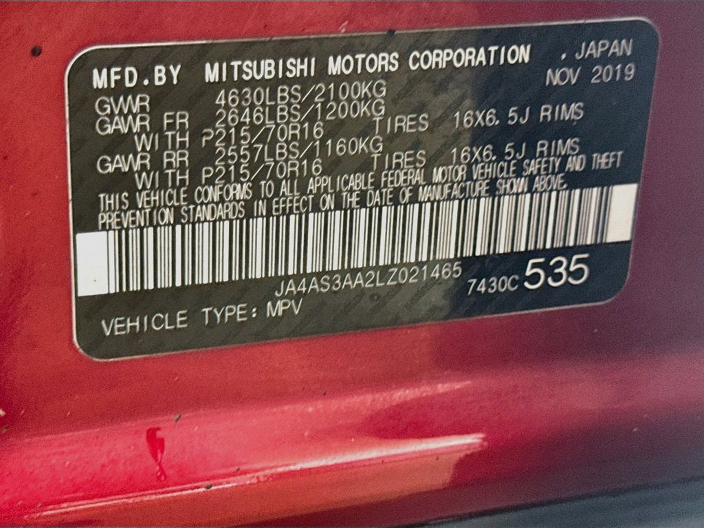 Used 2020 Mitsubishi Eclipse Cross ES FWD image 29