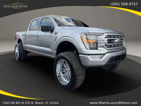Used 2021 Ford F150 XLT w/ Equipment Group 302A High image 1