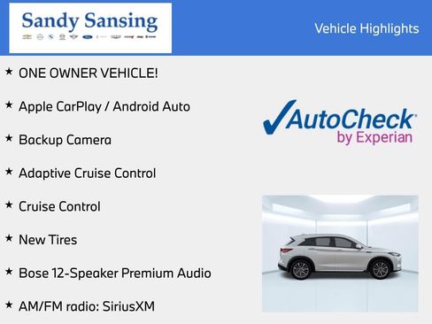 Used 2023 INFINITI QX50 Luxe FWD image 8