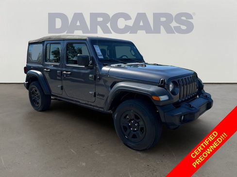 Used 2022 Jeep Wrangler Unlimited Sport AWD/4WD image 1
