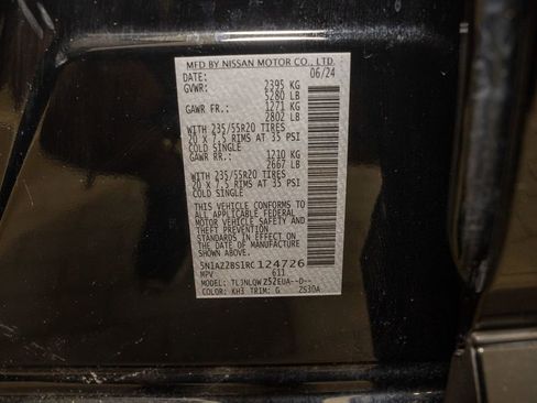 Certified 2024 Nissan Murano SV w/ SV Midnight Edition Package image 20