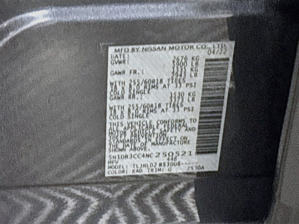 Used 2022 Nissan Pathfinder SL AWD/4WD image 25