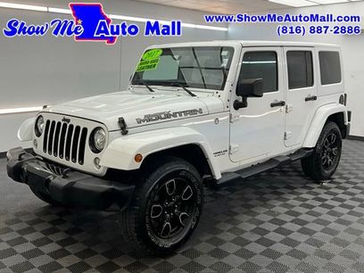 Used 2017 Jeep Wrangler Unlimited Sahara