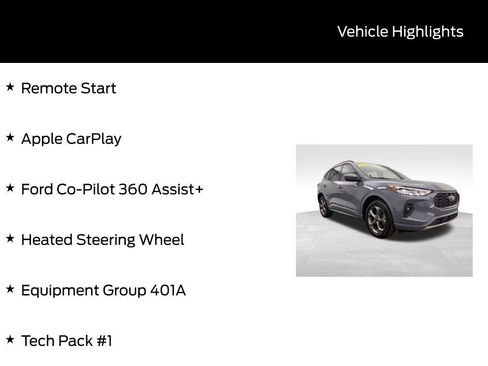 Certified 2023 Ford Escape ST-Line Select w/ Tech Pack #1 image 5