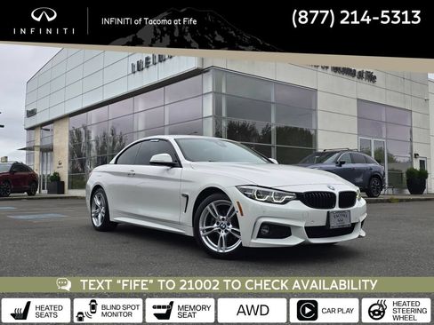 Used 2019 BMW 430i xDrive Convertible w/ M Sport Package AWD/4WD image 1