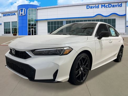 New 2025 Honda Civic FWD Hybrid Sedan image 1