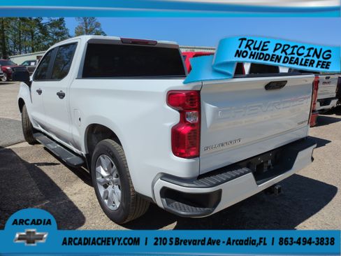 Certified 2022 Chevrolet Silverado 1500 Custom RWD image 4