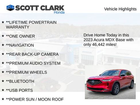 Used 2023 Acura MDX A-Spec AWD/4WD image 11