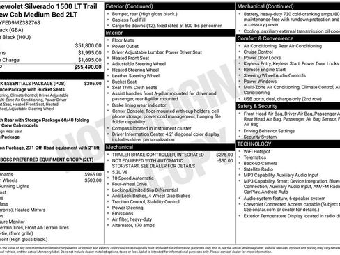 Used 2021 Chevrolet Silverado 1500 LT Trail Boss w/ LPO, Dark Essentials Package AWD/4WD image 8