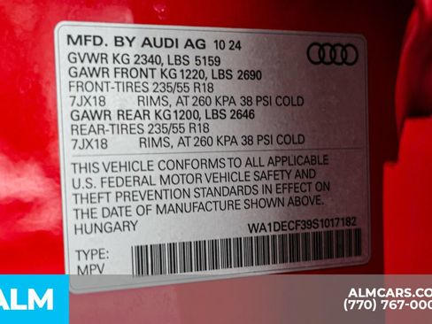 Used 2025 Audi Q3 2.0T Premium AWD/4WD image 56