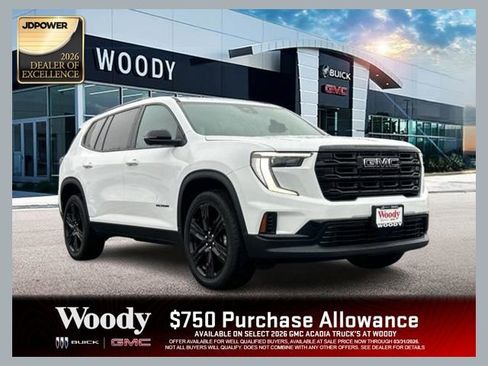 New 2026 GMC Acadia Elevation w/ Black Edition AWD/4WD image 1