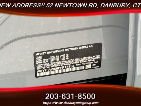 Used 2023 BMW i4 eDrive40 w/ M Sport Package RWD image 21