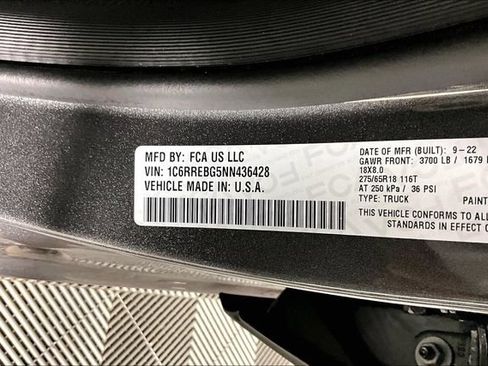 Used 2022 RAM 1500 Lone Star RWD image 17