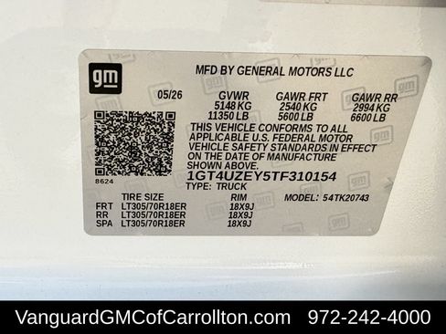 New 2026 GMC Sierra 2500 AT4X AWD/4WD image 25