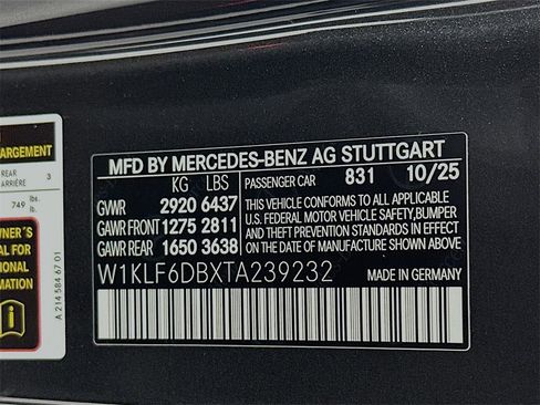 New 2026 Mercedes-Benz E 53 AMG e 4MATIC Sedan image 34