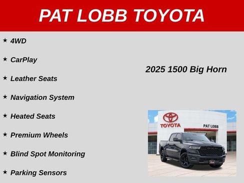 Used 2025 RAM 1500 Big Horn AWD/4WD image 37