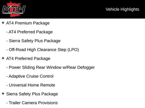 Used 2022 GMC Sierra 1500 AT4 w/ AT4 Premium Package AWD/4WD image 29