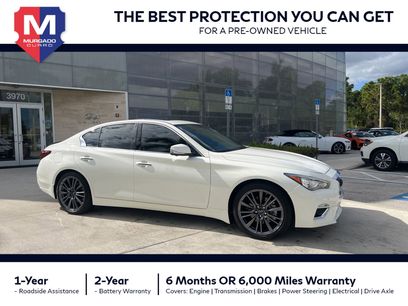 Used 2023 INFINITI Q50 Luxe w/ Cargo Package