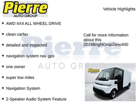 Used 2024 Chevrolet Brightdrop 400 w/ Commercial Equipment Package AWD/4WD image 7