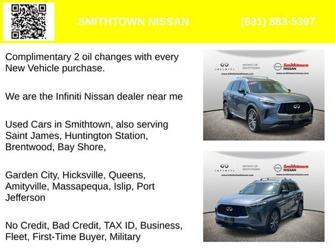 Used 2025 INFINITI QX60 Sensory w/ Cargo Package AWD/4WD image 2