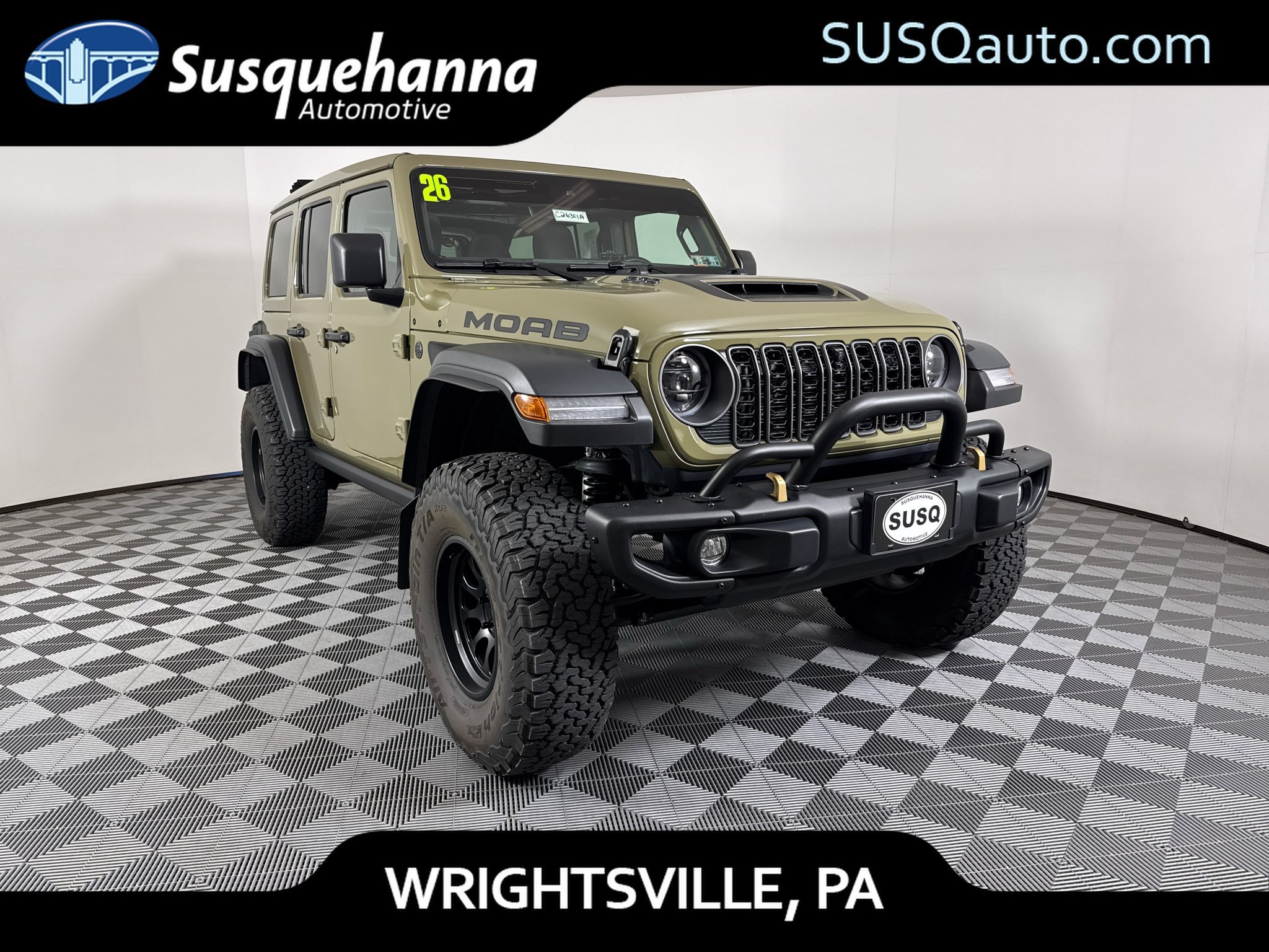 Used 2026 Jeep Wrangler Unlimited Rubicon 392 w/ Quick Order Package 27X Moab AWD/4WD image 1