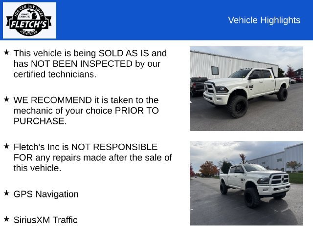 Used 2016 RAM 2500 Laramie w/ Sport Appearance Group AWD/4WD image 2