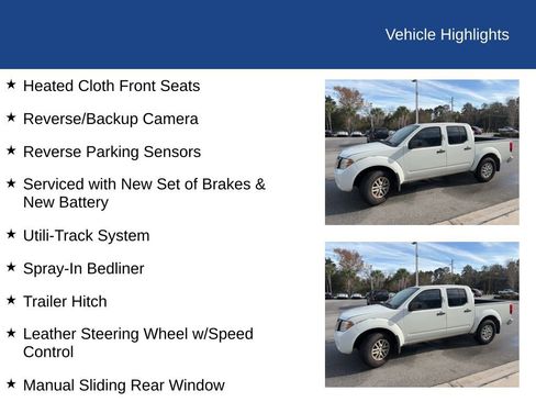 Used 2017 Nissan Frontier SV w/ SV Value Truck Package image 2