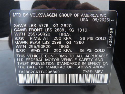 New 2026 Volkswagen Atlas Cross Sport SEL image 30